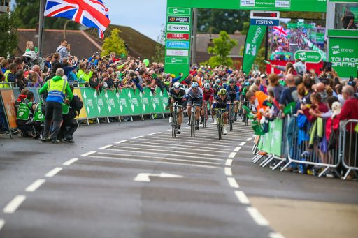 Cycling Tour of Britain 2017. Photo: SweetSpot