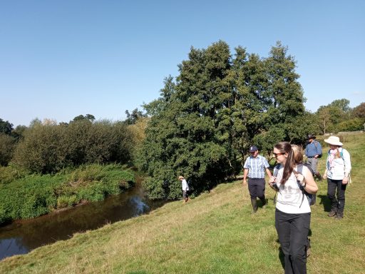 Connecting the Culm visit to National Trust Killerton. Photo: Steve Johnson