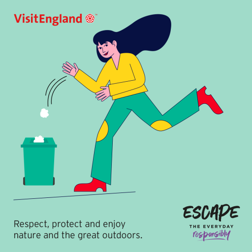 Visit England respect the outdoors