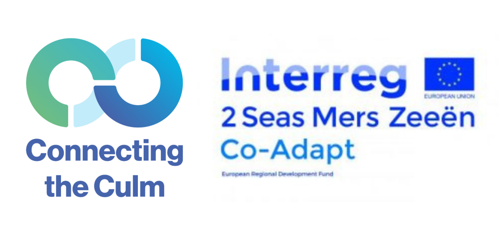Connecting the Culm Intereg 2 Seas Mers Zeeen Co-Adapt European Regional Development Fund